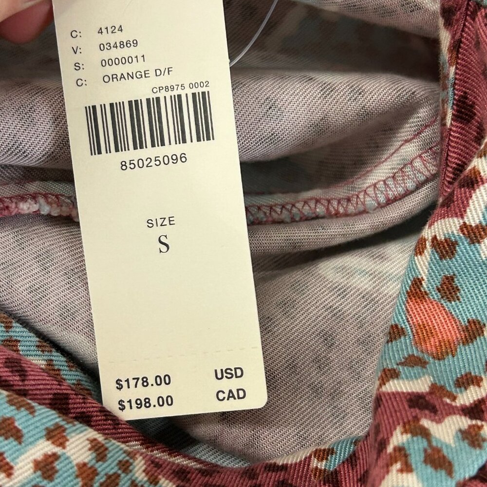 Anthropologie  Womens SMALL Somerset Floral Jumpsuit Dusky Pink Pockets Boho$178 - Picture 12 of 16